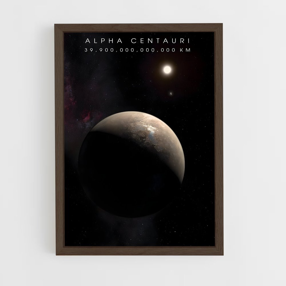 Poster Étoile d'Alpha – affiche Étoiles (vue 5)